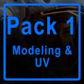 PACK DUO 1 : MODELING & UV